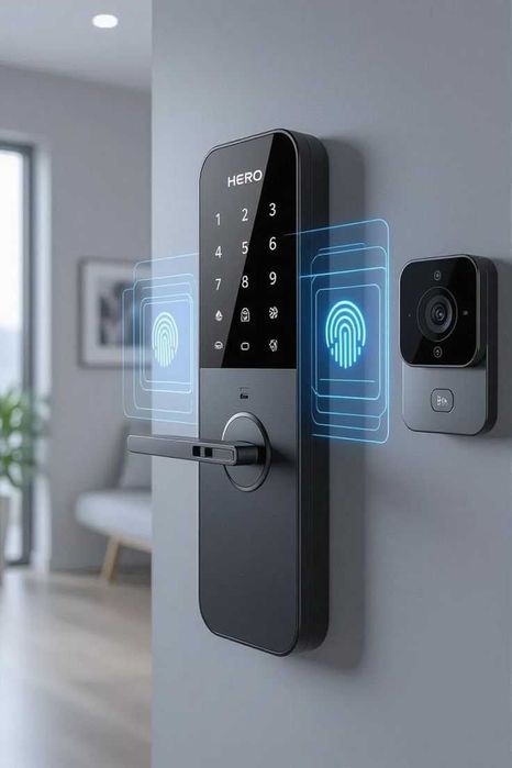 Электронный замок Умный замок для квартир С домофоном full smartlock