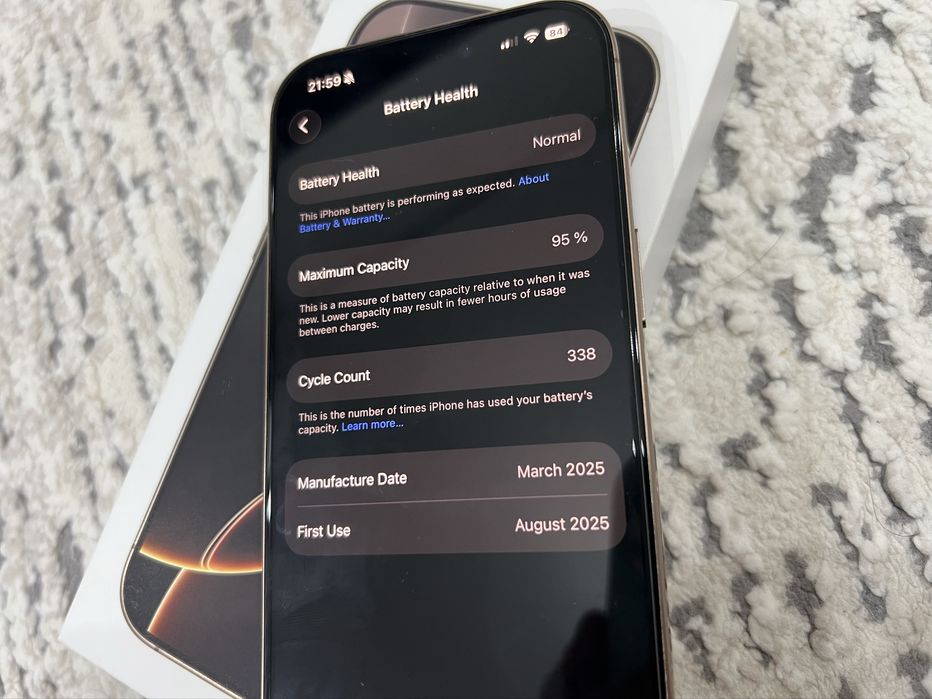 Iphone 16 pro 256 gb