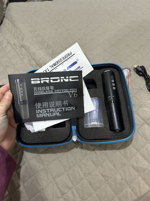 Aparat de tatuat NOU Hummingbird Pen Wireless V6