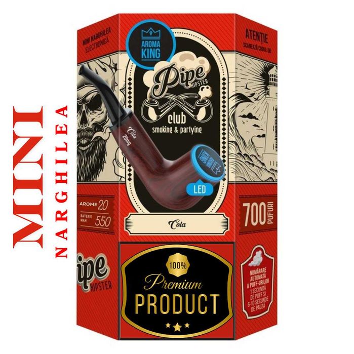 Mini Narghilea Aroma KING PIPE Hipster!