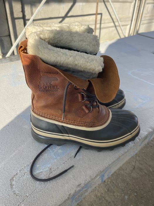 Ghete piele Sorel Caribou waterproof (43.5)