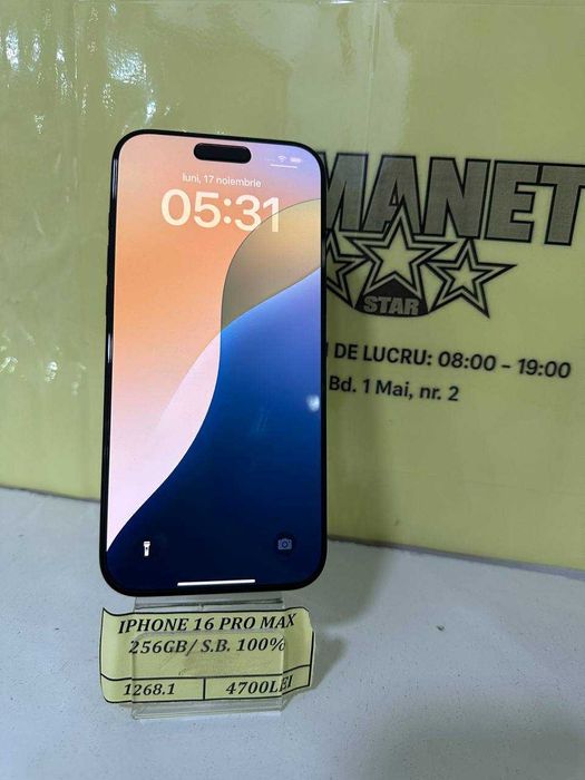 Iphone 16 pro max (ctg)