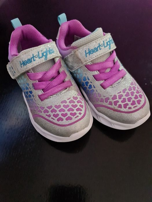 Adidasi fete Skechers Heart Lights