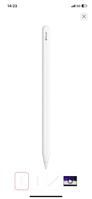 Стилус Apple Pencil 2nd Generation