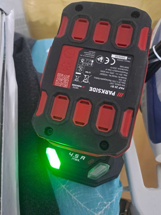 Kit Parkside Nou Incarcator +Acumulator 20V 2 Ah