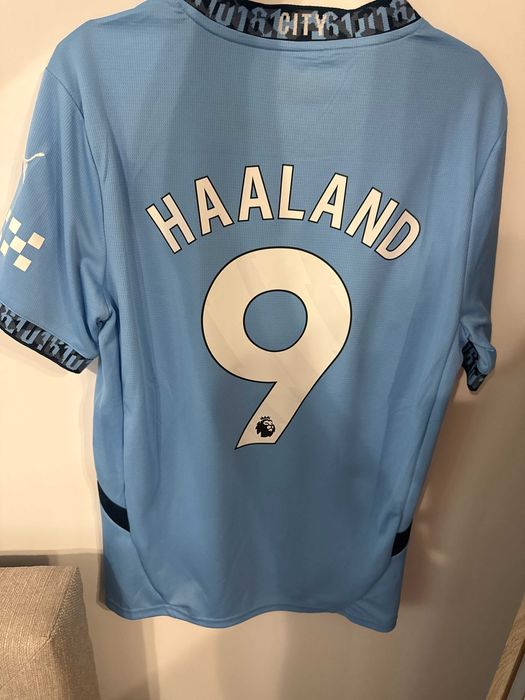 Tricou Haaland Man City premier league champions league