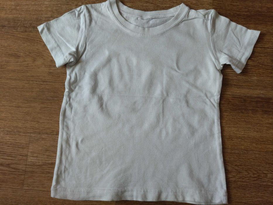 Футболка белая 5-6 лет