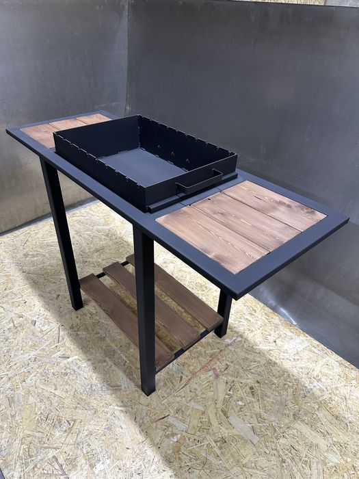 Мангал в стиле лофт