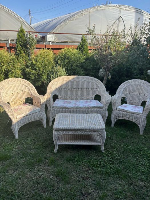 Комплект естествен ратан