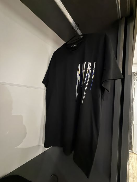 НАМАЛЕНИЕ ГОЛЕМИ РАЗМЕРИ AMIRI тениска