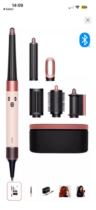 стайлер dyson airwrap hs08 straight+wavy