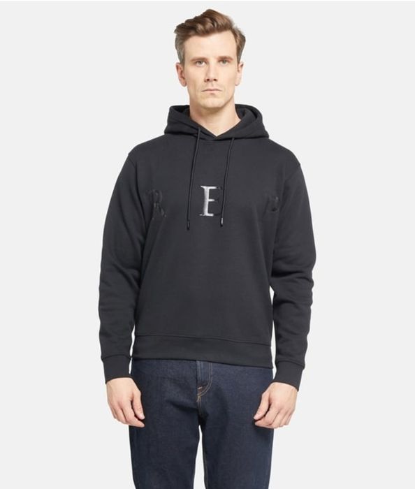 Оригинален суичър REPLAY M , L , XL  нов мъжки худи блуза черен