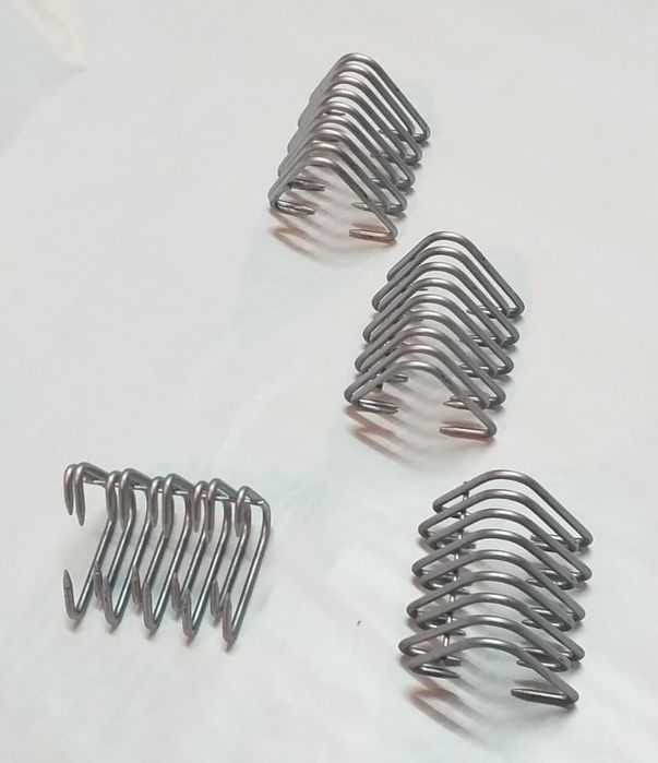 Agrafe pentru imbinare benzi transportoare, presa balotat etc.