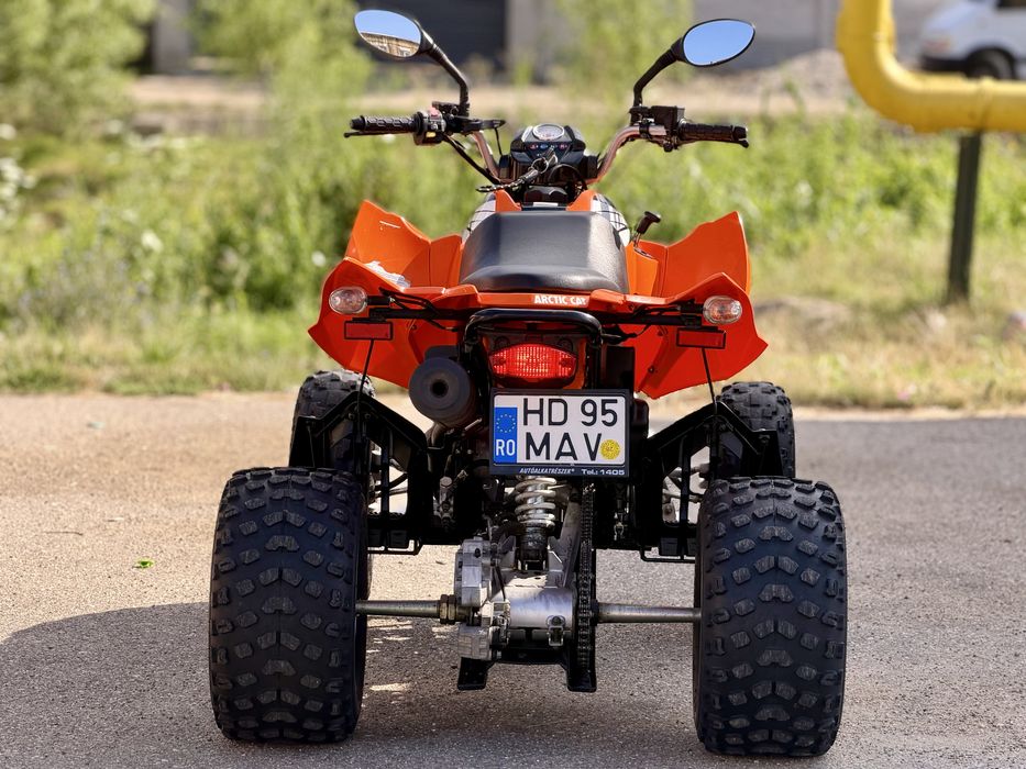 Arctic Cat DVX 300 Quad     Inmatriculat Numar Negru