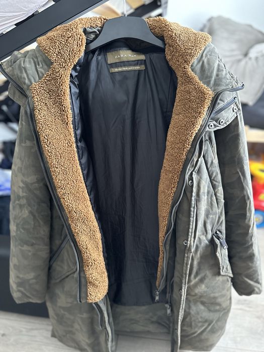 Geaca barbati,zara, imprimeu armata