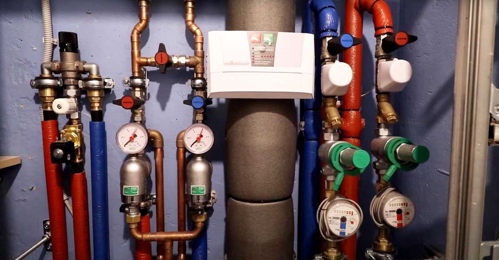 Установка счетчиков контроля жидкости