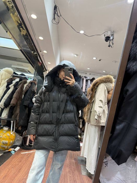 Пуховик с натуральным утиным пухом