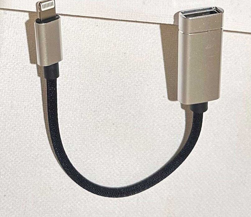 USB адаптер за iPhone OTG Lightning