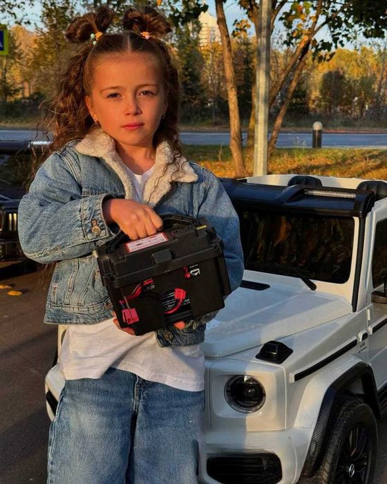 Детский электромобиль : Самый большооой Mercedes Benz G63 AMG