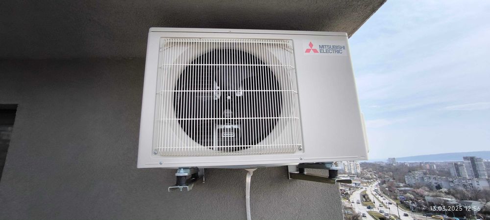 Климатик,  Mitsubishi Electric MSZ-HR35 1660,HR25 1600 C монтаж