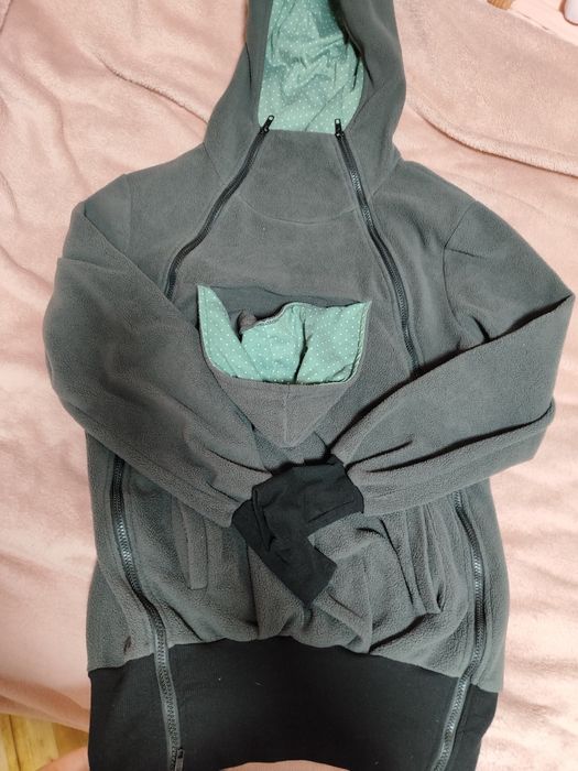 Поларен суитшърт за бебеносене-р-р М