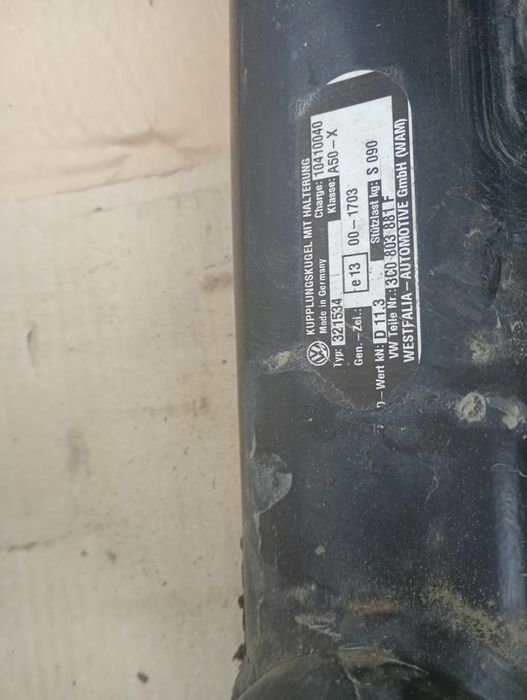 Carlig remorcare Volkswagen Passat B6 (2005 - 2010) (2.0 tdi) CBDC