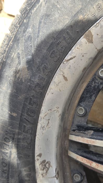 Титанки в сборе. 185/65 R14