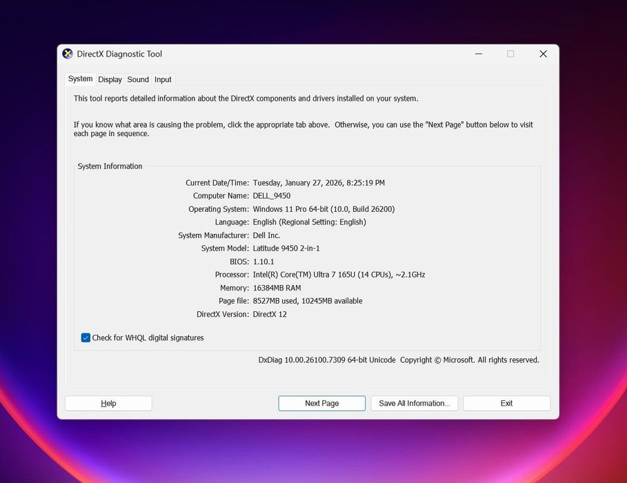 Dell Latitude 9450 Laptop ca NOU QHD+ Ultra 7,16GB DDR5 512GB, Touch