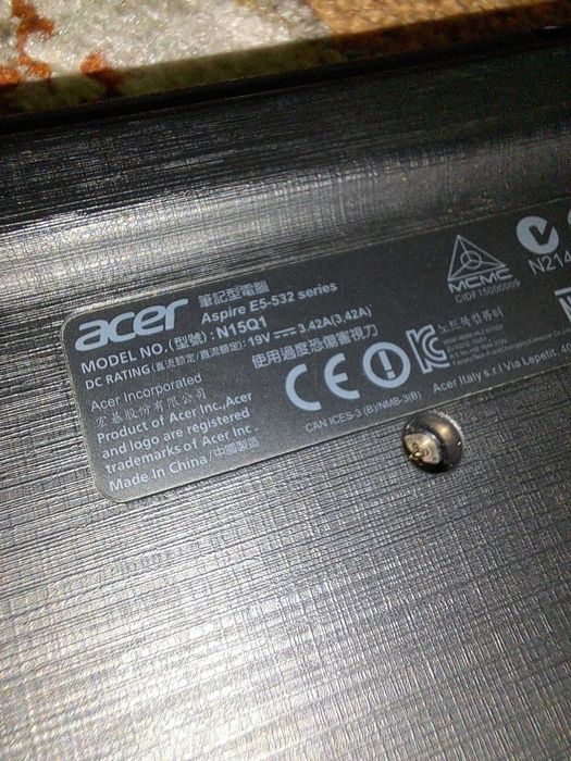 Лаптоп Acer Aspire N15Q1+SSD