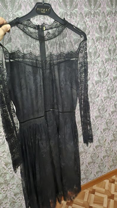 Платье вечернее чёрное