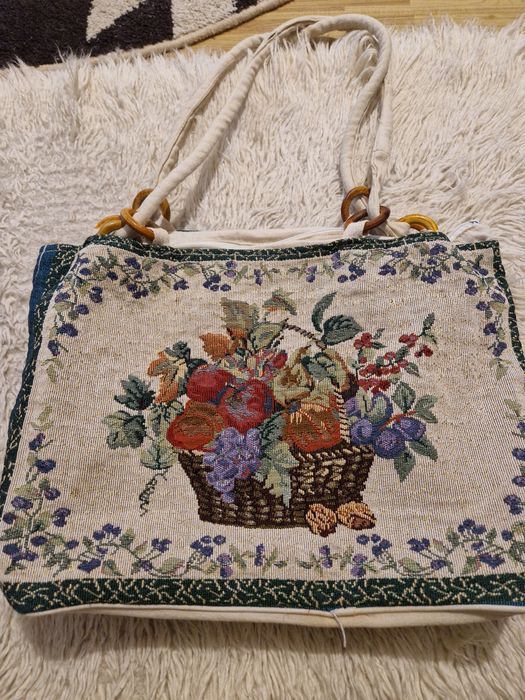Geanta goblen vintage