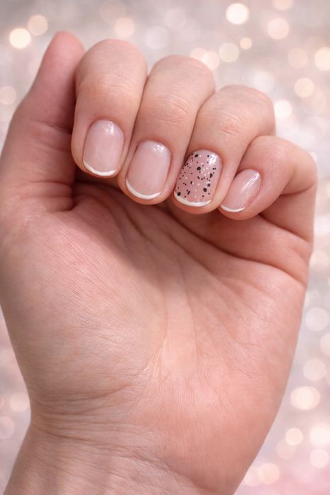 Чистый маникюр, укрепление и наращивание