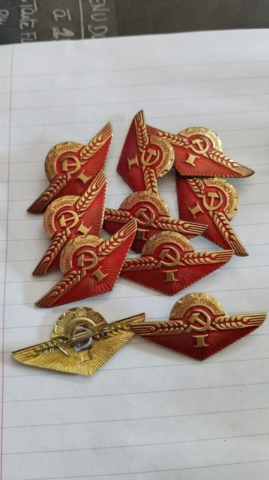 Значки, новые СССР.