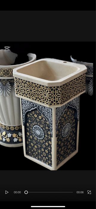 Тошли раковина (toshli rakovinalar)