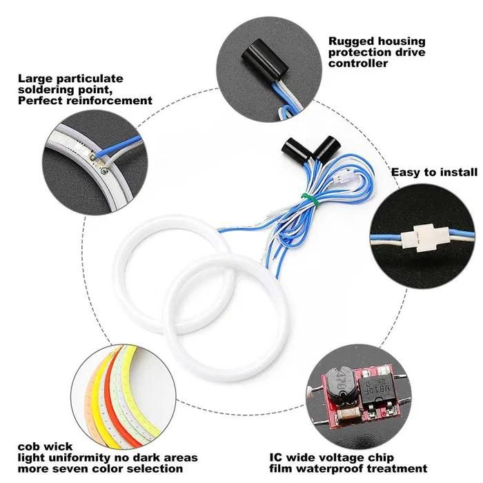 Ангелски очи Ø 100 Angel Eyes Led-Neon Универсални №3710-3