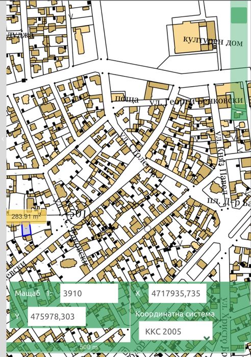 Продава се Парцел в Павел баня - 283 кв.м за 82 €/кв.м - Снимка #4