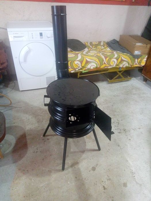 Soba de gradina cu plita