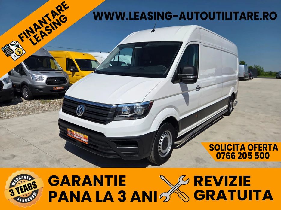 Volkswagen New Crafter L4H3 An 2021/115000 Km/Leasing/Garantie extinsa pana la 3ani fara limita Km