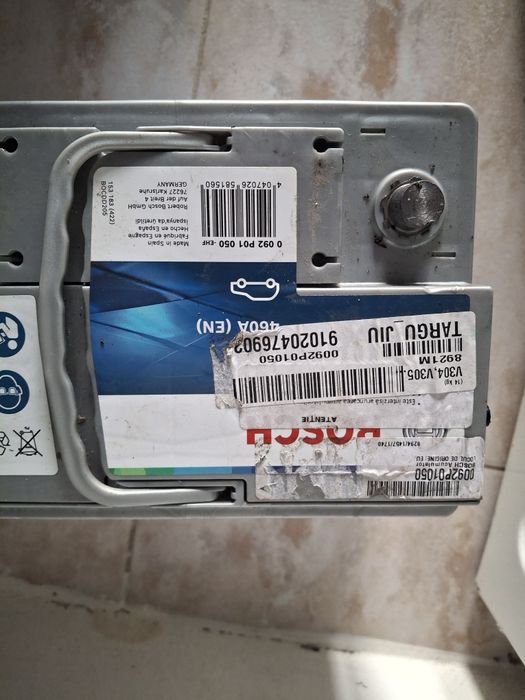 Baterie Auto Bosch 12V 55Ah 460A