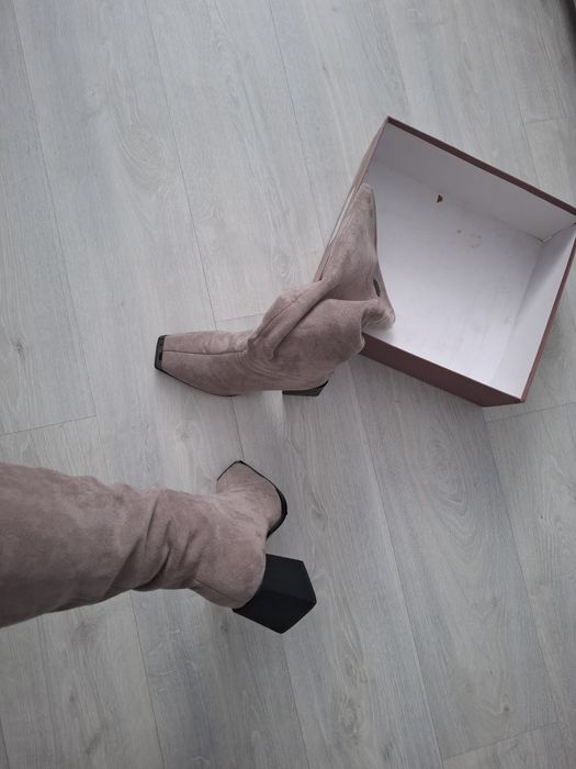 Сапоги еврозима женские