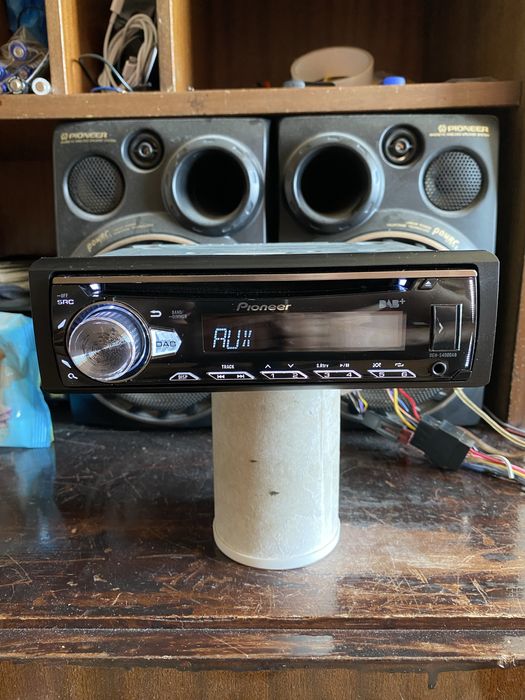 Pioneer DEH-S400DAB - ВИСОК КЛАС - USB, AUX, CD плеър сд радио за кола