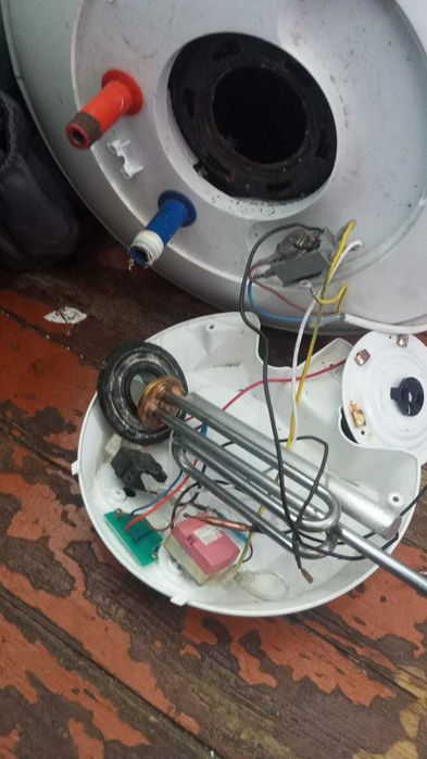 Ремонт, чистка титана, водонагревателя