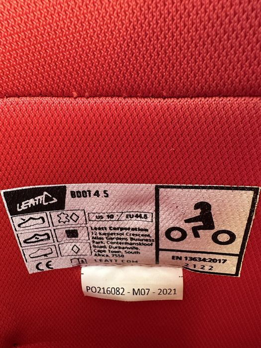 Мотокрос ботуши със става Leatt 4.5 Номер 44,5