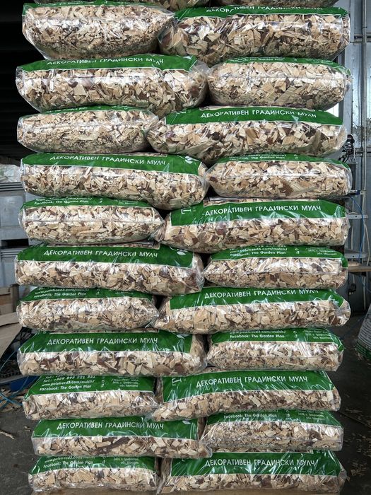 Висококачествен Натурален Боров Мулч - Опезпрашен /Доставка до адрес/