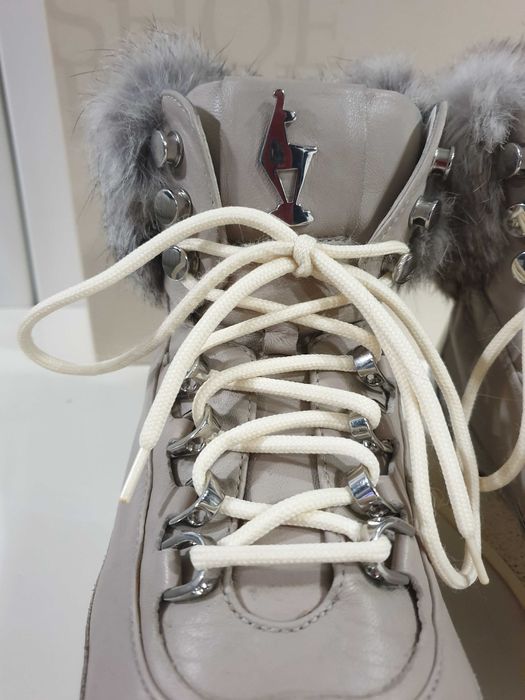 Боти HOGL от естествена кожа