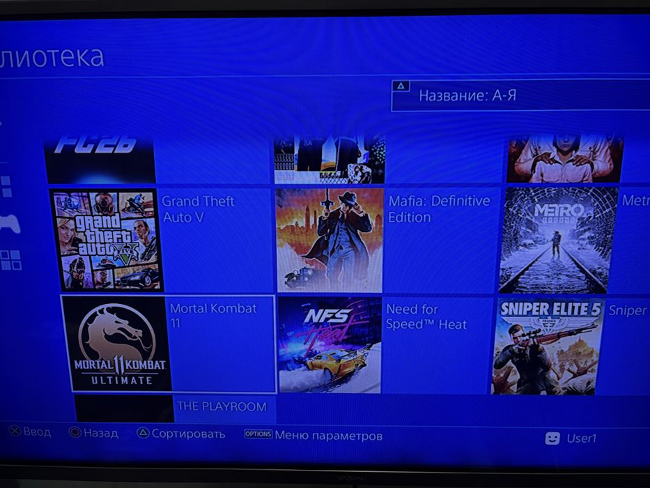 Playstation 4 pro 1tb с топ играми