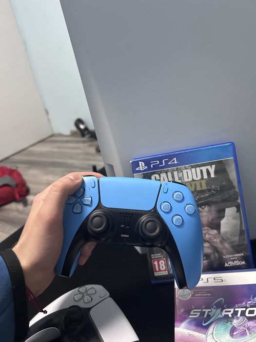 Ps5 + игри + 2 контролера!