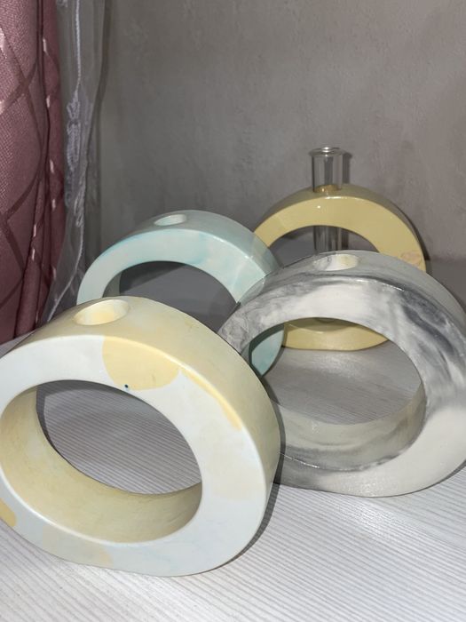 Силиконовая форма ваза / молд для гипса