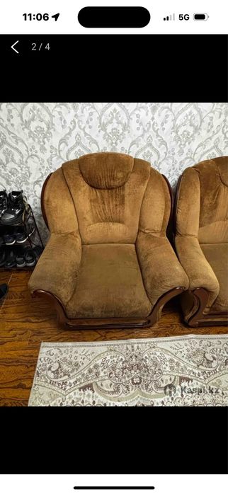 диван и два кресла