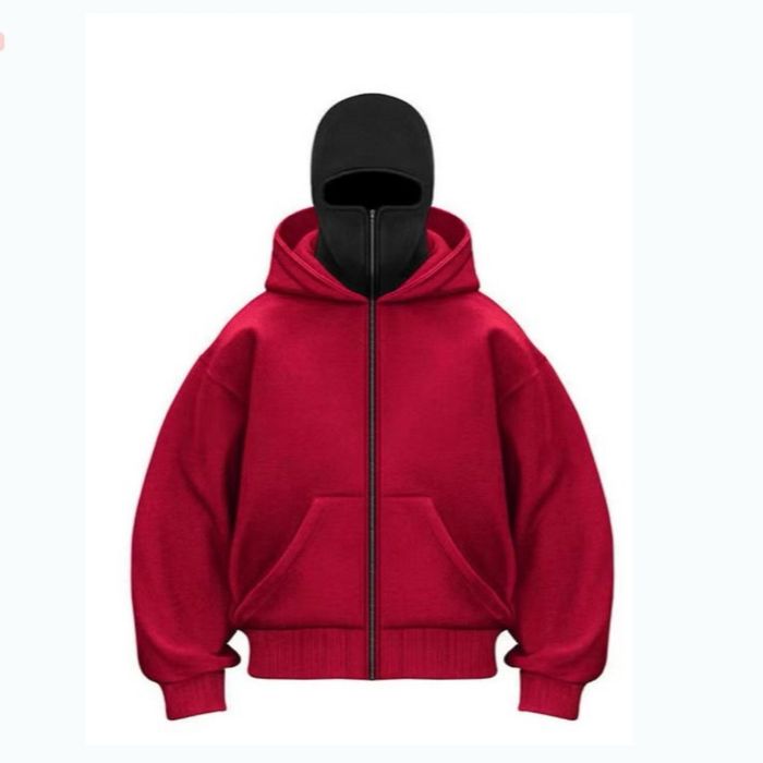 Зип-худи Oversize с маской-балаклавой (Full-Zip)